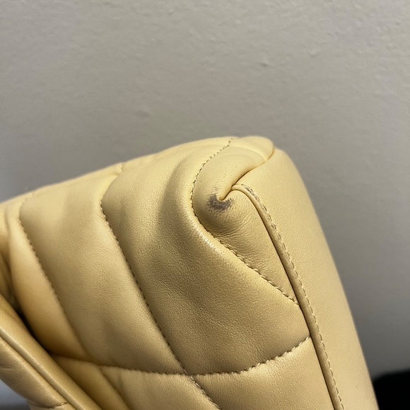 Saint Laurent Mini Puffer in Quilted Leather - Picture 11 of 17